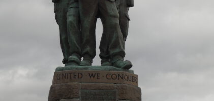 ‘United we conquer’ – The Commando Memorial, Spean Bridge